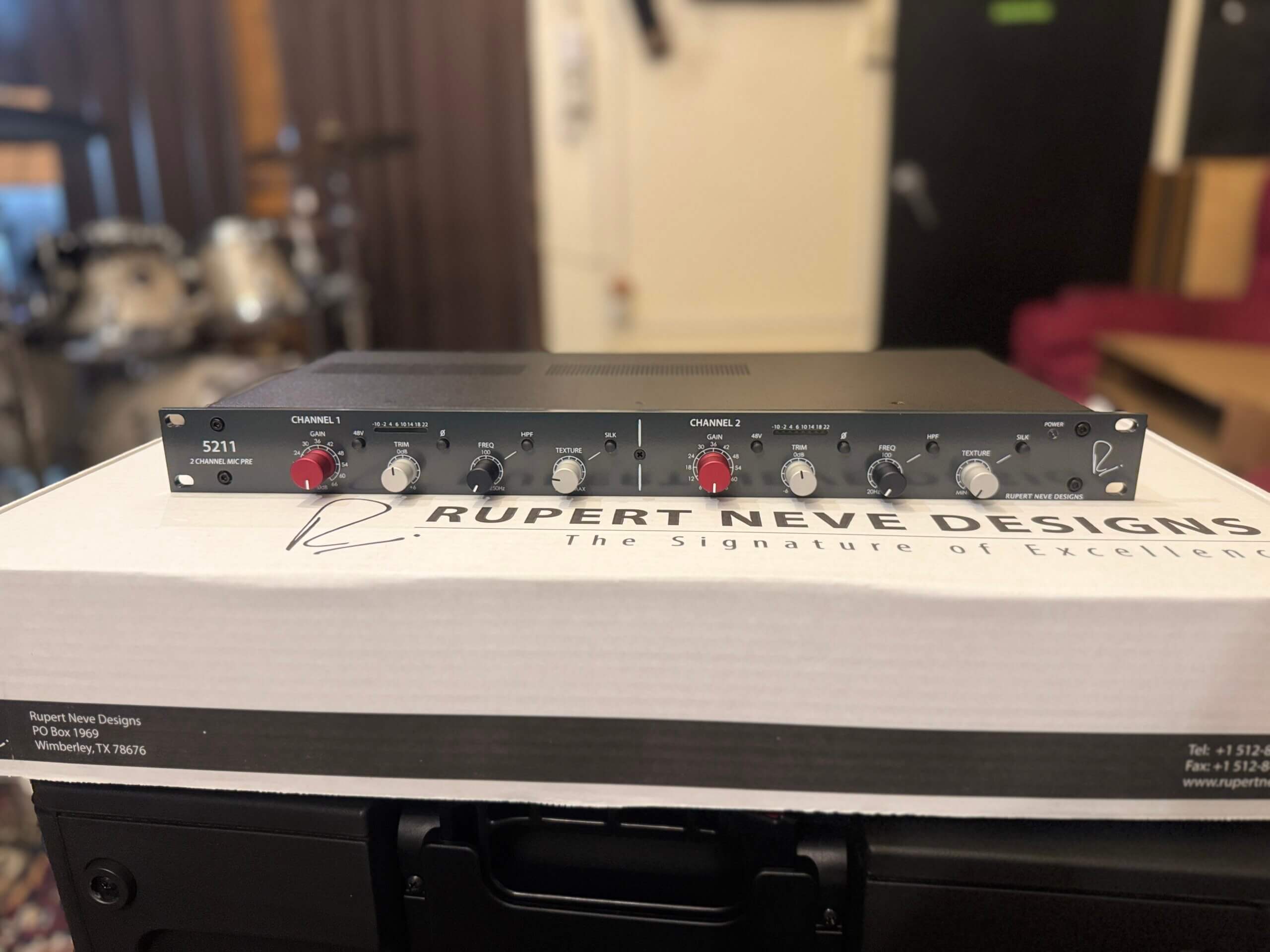 Rupert Neve Designs 5211を購入！ドラムレコーディングで感じた音の