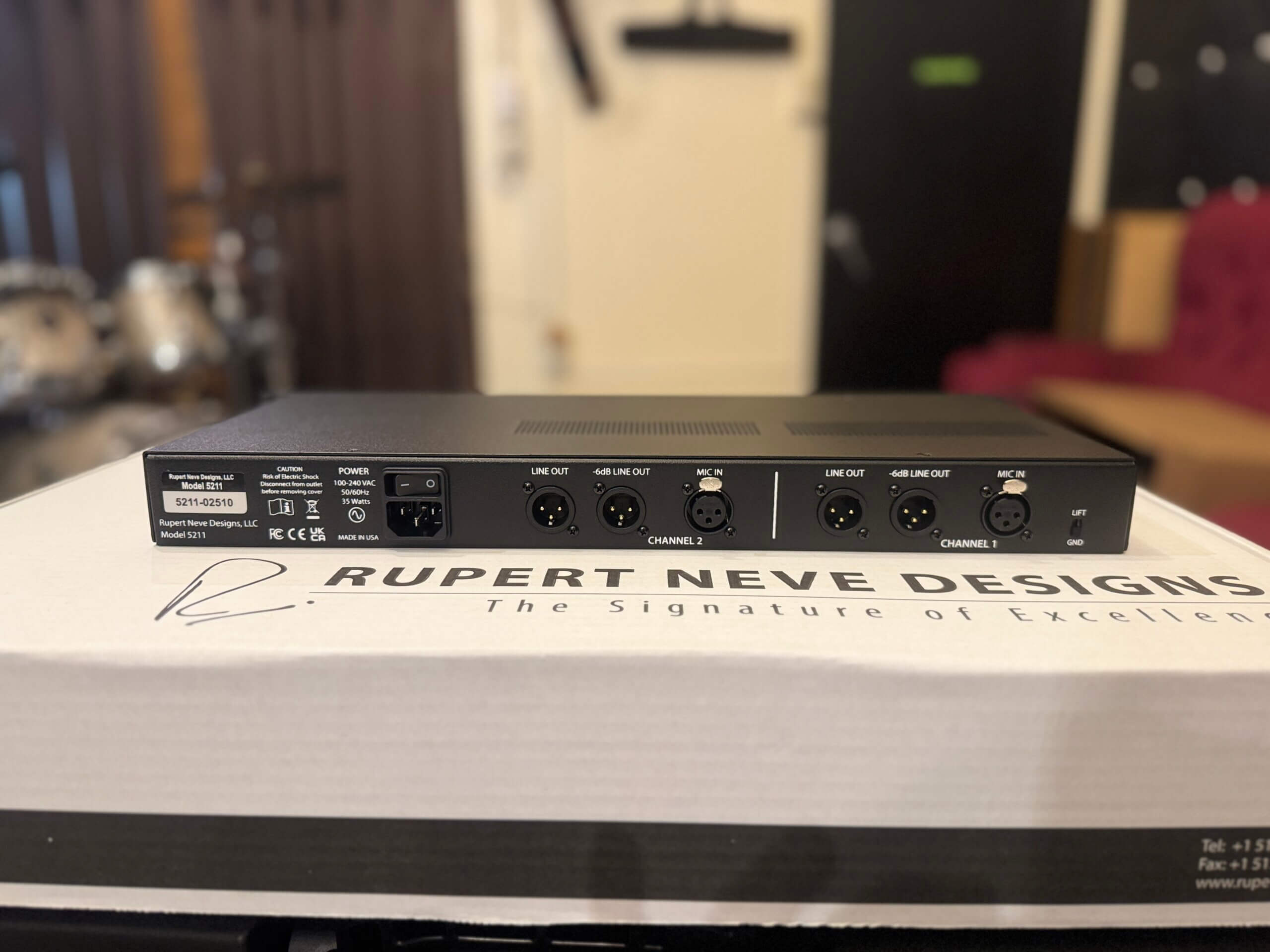 Rupert Neve Designs 5211を購入！ドラムレコーディングで感じた音の